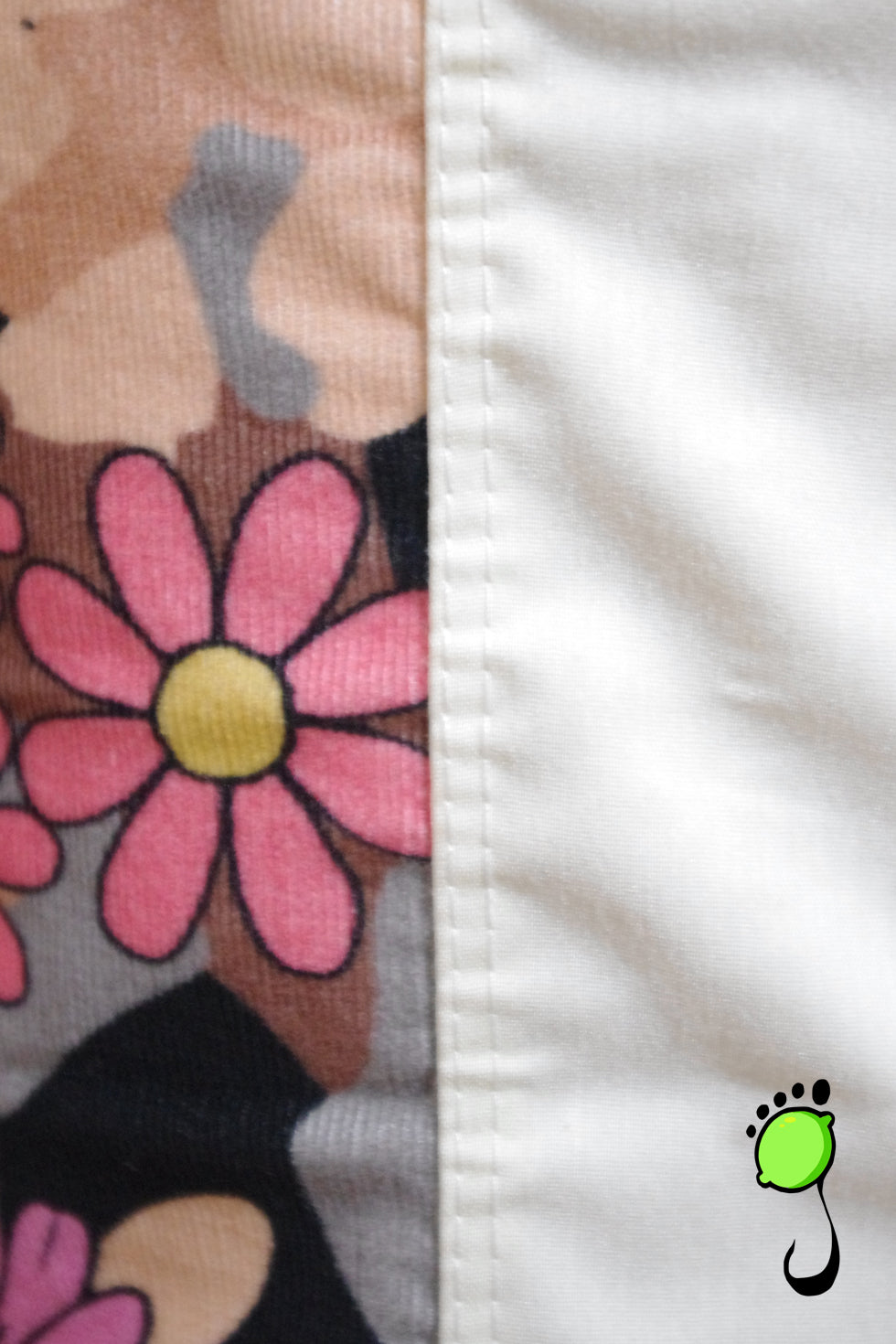 Schlaghose "Retro-Flowers"