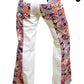 Schlaghose "Retro-Flowers"